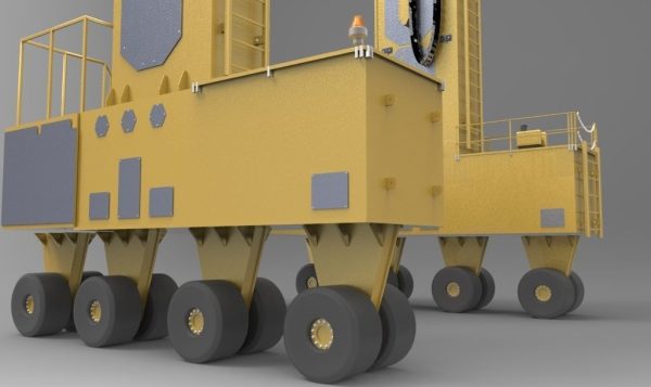 Chemical Cask Transporter