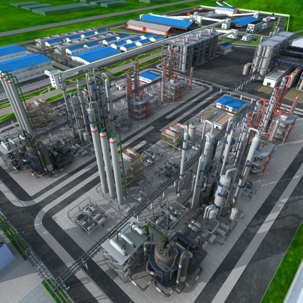 Chemical Factory Scene