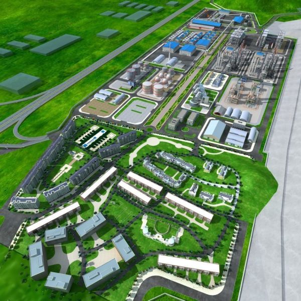 Chemical Factory Scene