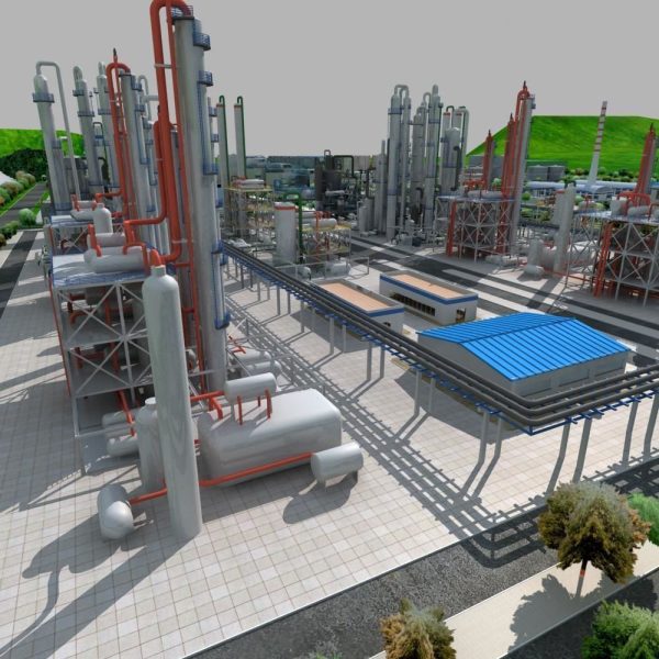 Chemical Factory Scene