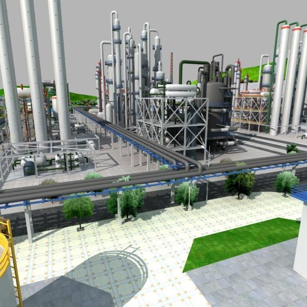 Chemical Factory Scene
