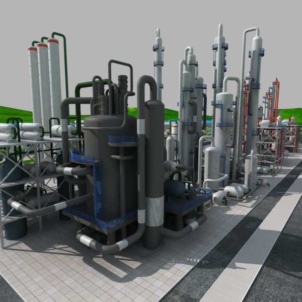 Chemical Factory Scene