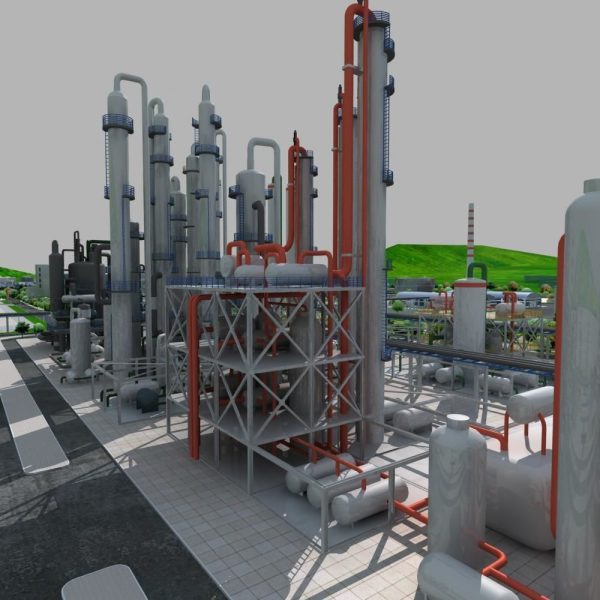 Chemical Factory Scene
