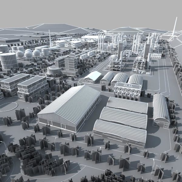 Chemical Factory Scene