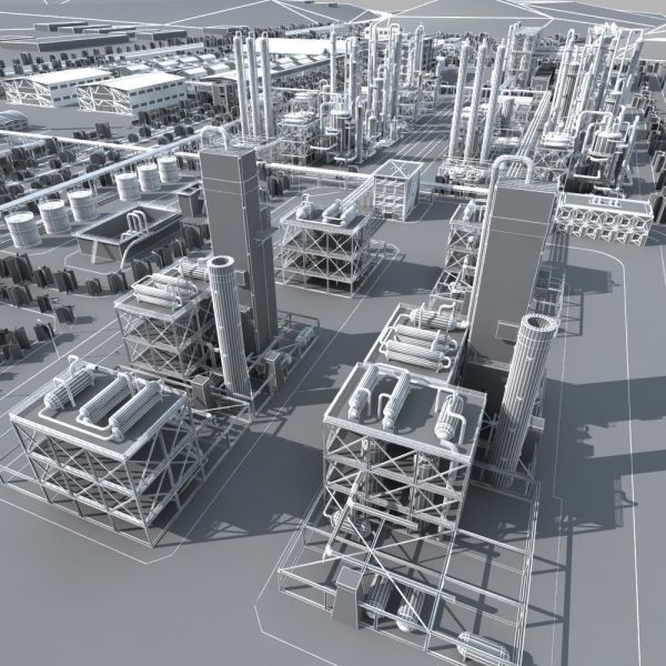 Chemical Factory Scene