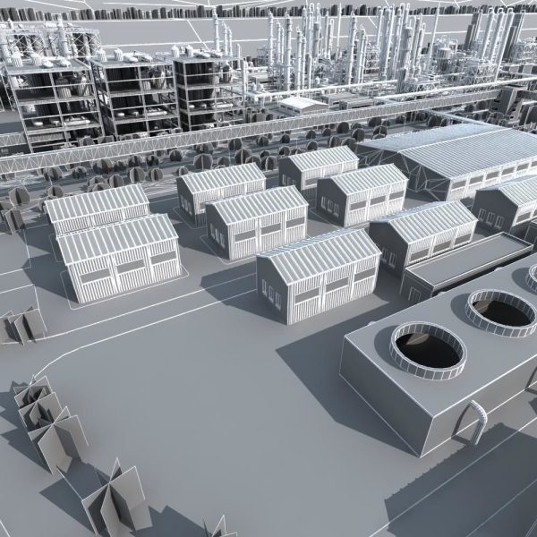 Chemical Factory Scene
