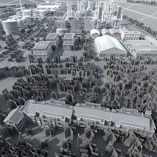 Chemical Factory Scene