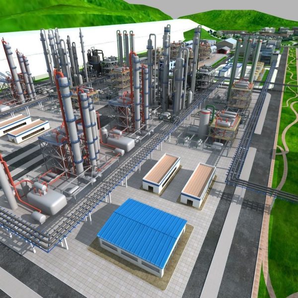 Chemical Factory Scene