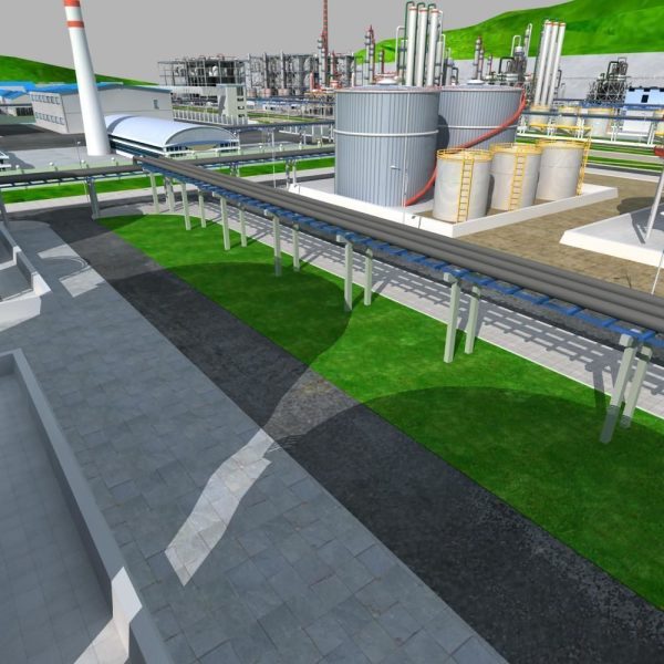 Chemical Factory Scene