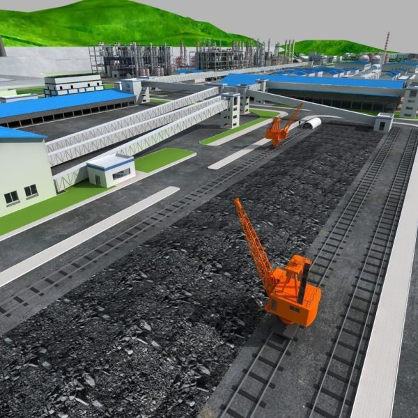Chemical Factory Scene