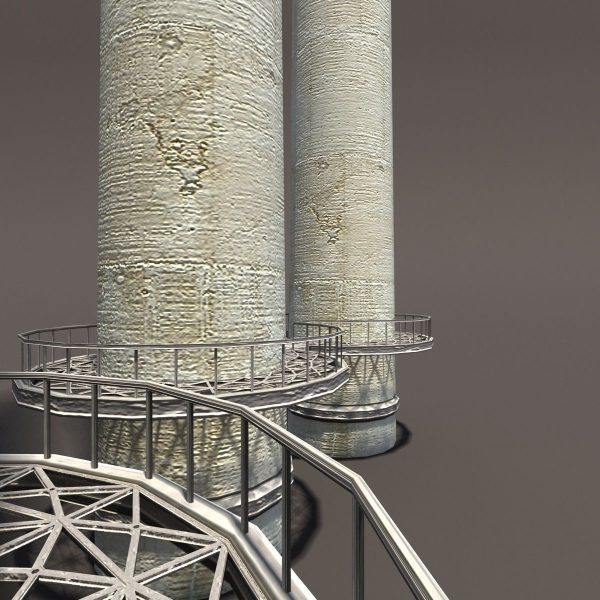 Chemical Plant Chimney Pack