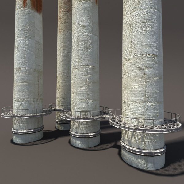 Chemical Plant Chimney Pack
