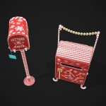 Christmas Santas Mail Boxes
