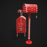 Christmas Santas Mail Boxes