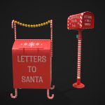 Christmas Santas Mail Boxes