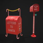 Christmas Santas Mail Boxes
