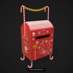Christmas Santas Mail Boxes