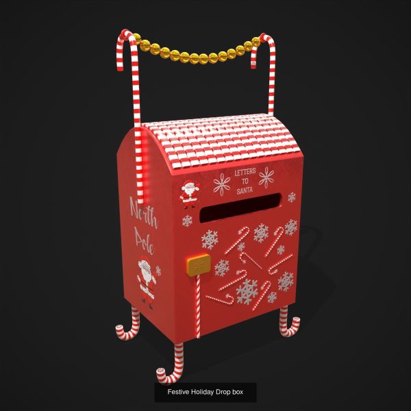 Christmas Santas Mail Boxes