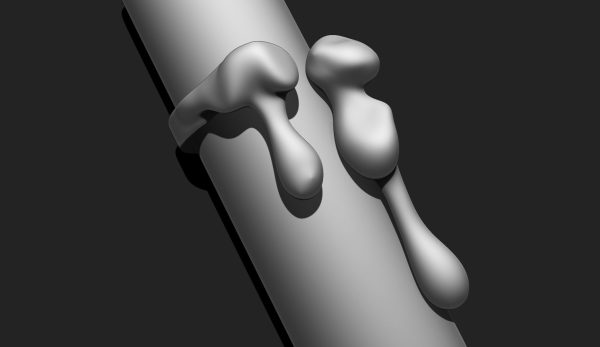 Chrome Ring 02 - 3D Print