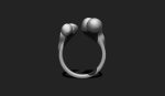 Chrome Ring 02 - 3D Print