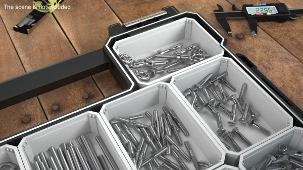 Chromed Steel Nuts and Bolts Kit