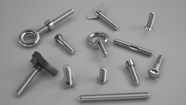 Chromed Steel Nuts and Bolts Kit