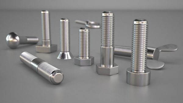 Chromed Steel Nuts and Bolts Kit