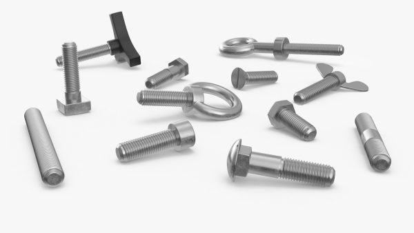 Chromed Steel Nuts and Bolts Kit
