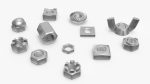 Chromed Steel Nuts Kit
