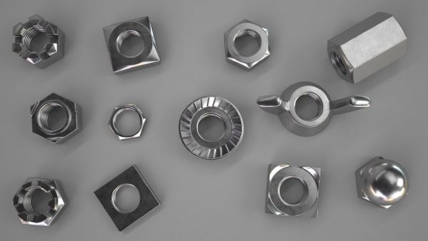 Chromed Steel Nuts Kit