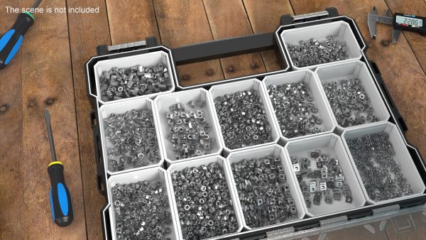 Chromed Steel Nuts Kit