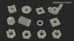 Chromed Steel Nuts Kit