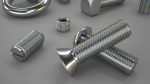 Chromed Steel Screw Kit