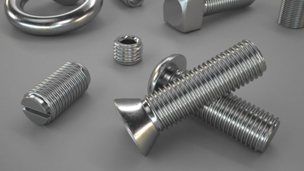 Chromed Steel Screw Kit