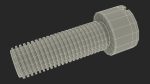 Chromed Steel Screw Kit