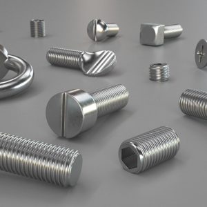 Chromed Steel Screw Kit