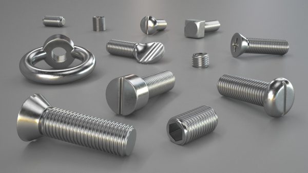 Chromed Steel Screw Kit