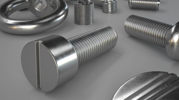 Chromed Steel Screw Kit