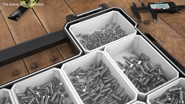 Chromed Steel Screw Kit