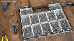Chromed Steel Screw Kit
