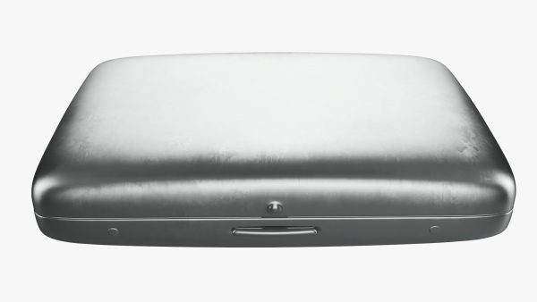 Cigarette metal case box 01 closed