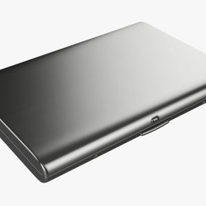 Cigarette metal case box 02 closed