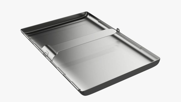 Cigarette metal case box 02 closed