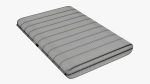 Cigarette metal case box 02 closed