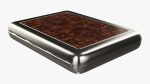 Cigarette metal case box 03 closed