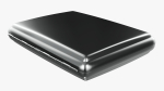 Cigarette metal case box 04 closed