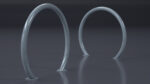 Circle Bicycle Rack Grey