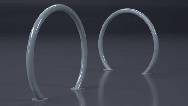 Circle Bicycle Rack Grey