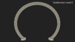 Circle Bicycle Rack Grey