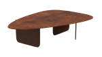 Circular Coffee Table Unique Organic Rust Modern Corten Steel